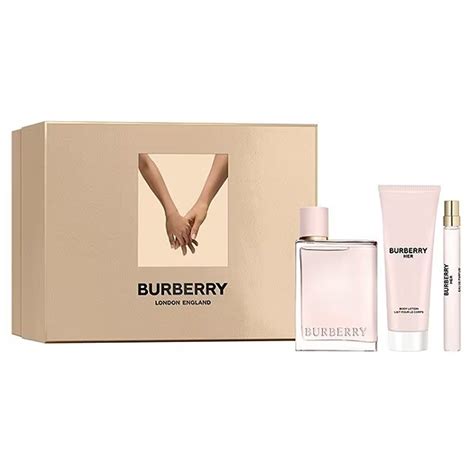 burberry gift sets for her|burberry her perfume gift set.